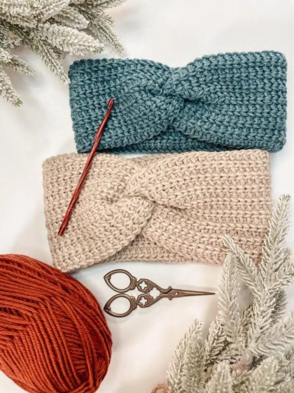 Quick and Easy Knit-Look Headband
