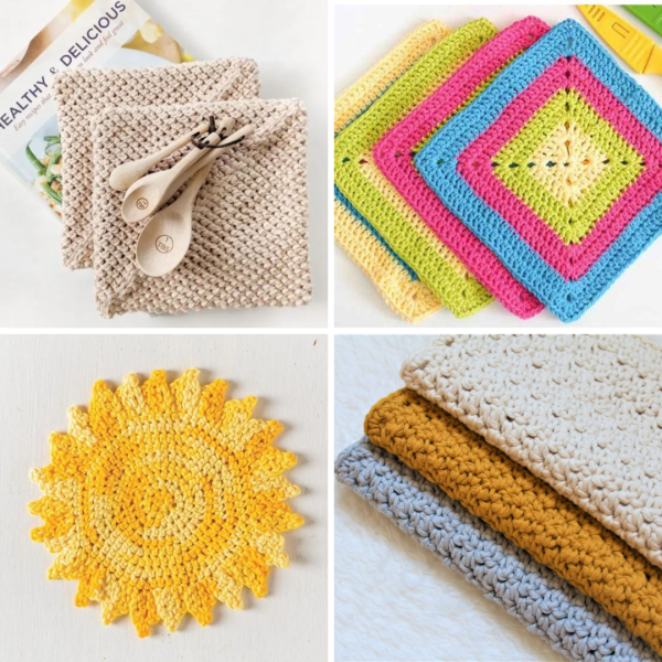 35+ Free Crochet Dishcloth Patterns