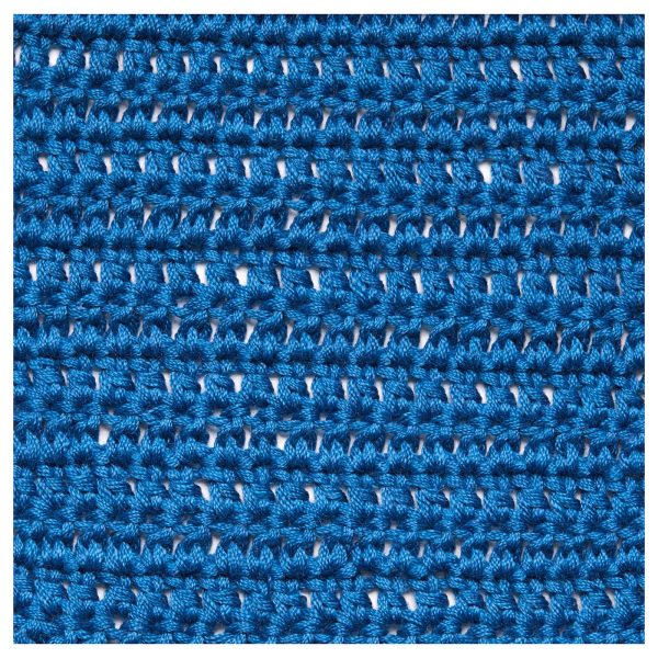 Double Crochet Stitch swatch