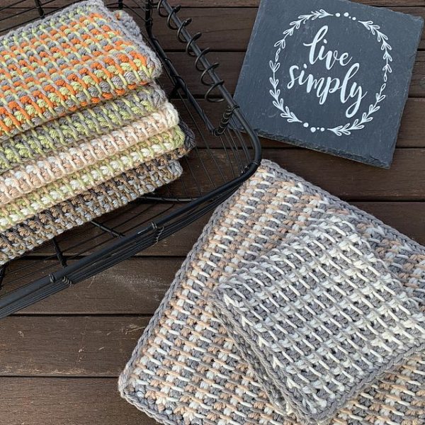 Homespun Crochet Dishcloths