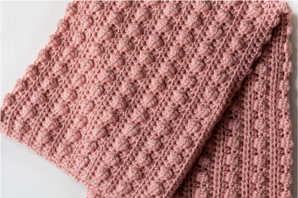 Bobble Crochet Baby Blanket 