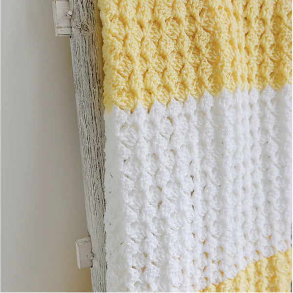 Easy Beginner Crochet Baby Blanket 
