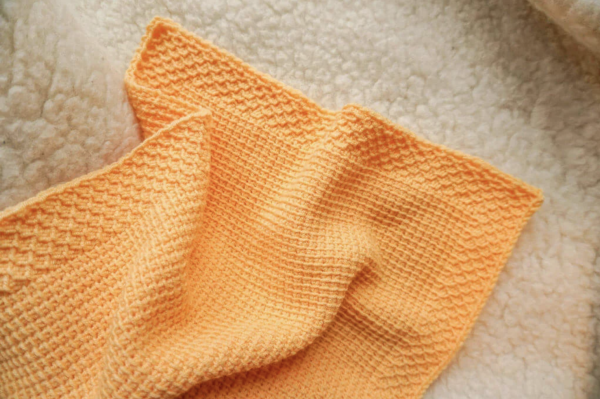 Free Tunisian Crochet Baby Blanket 
