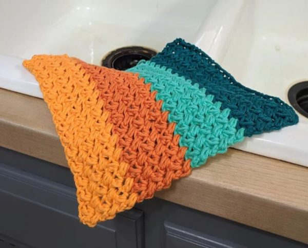 Hygge Home Crochet Wash Cloth 