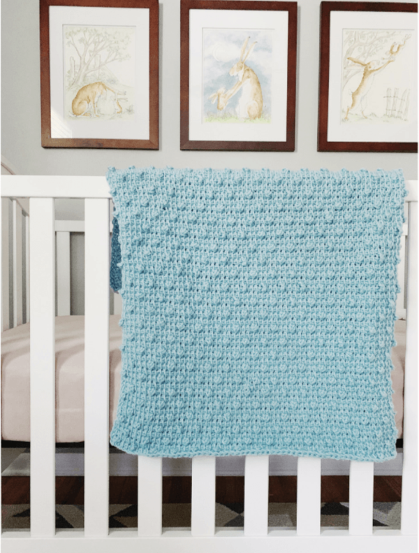 The Kingston Bobble Crochet Blanket 