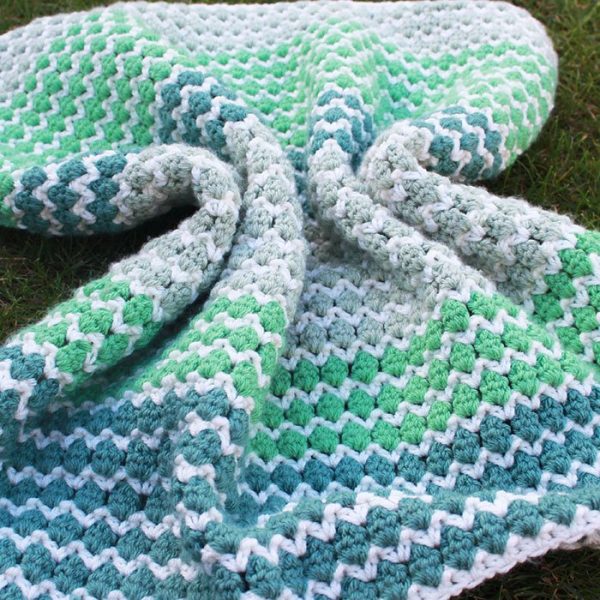 Spring to Life Crochet Baby Blanket