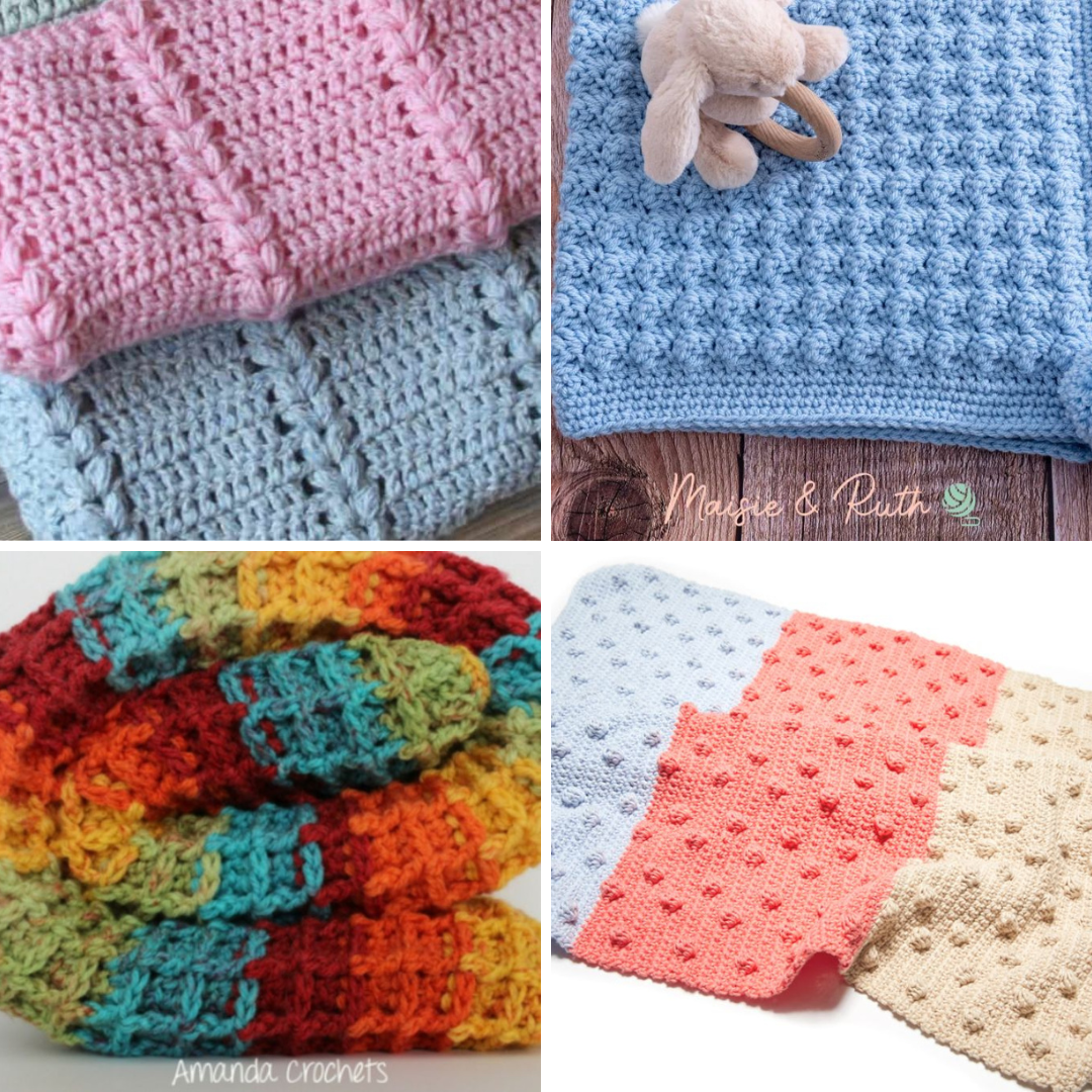 Crochet Stitches for Blankets + 40 Free Patterns