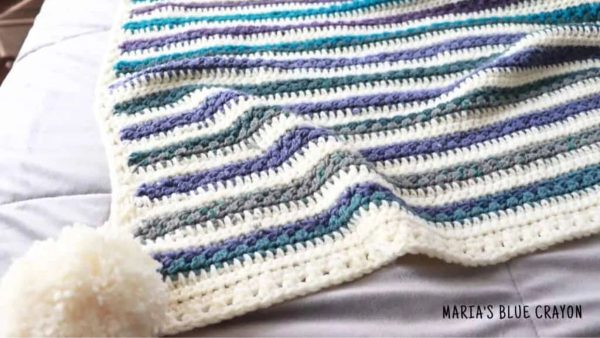 Crochet Star Stitch Blanket