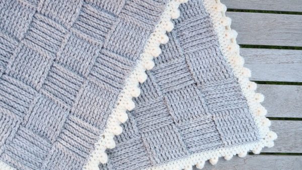 Plaza Baby Crochet Blanket