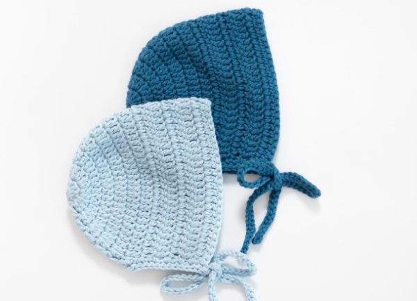 baby crochet bonnet