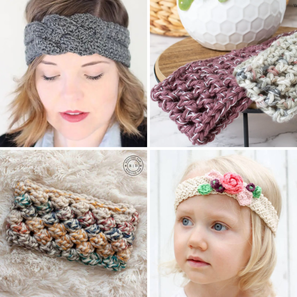 75 Easy Crochet Headbands Patterns for Adults