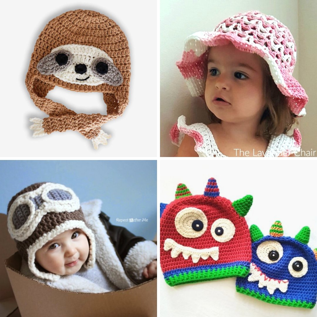 Newborn Crochet Hat Patterns