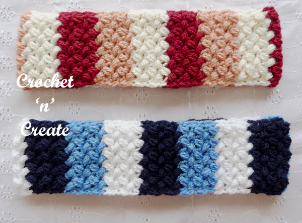 Crochet Lively Bean Hairbands
