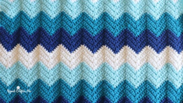 Chevron Crochet Blanket