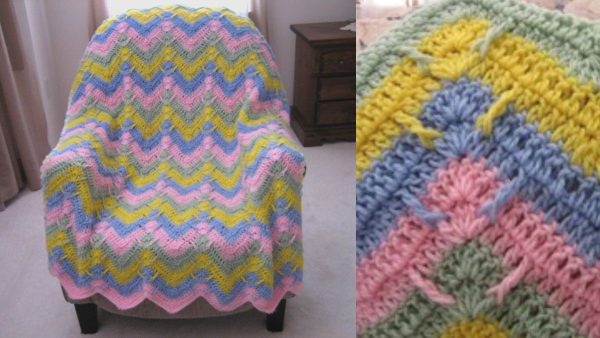 Crochet Lullaby Ripple Pattern