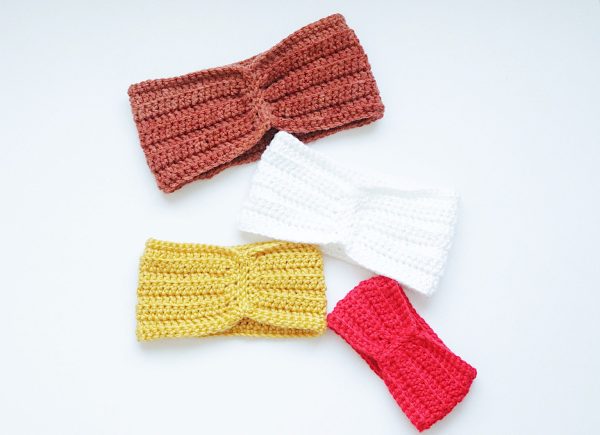 Turban Style Crochet Headbands