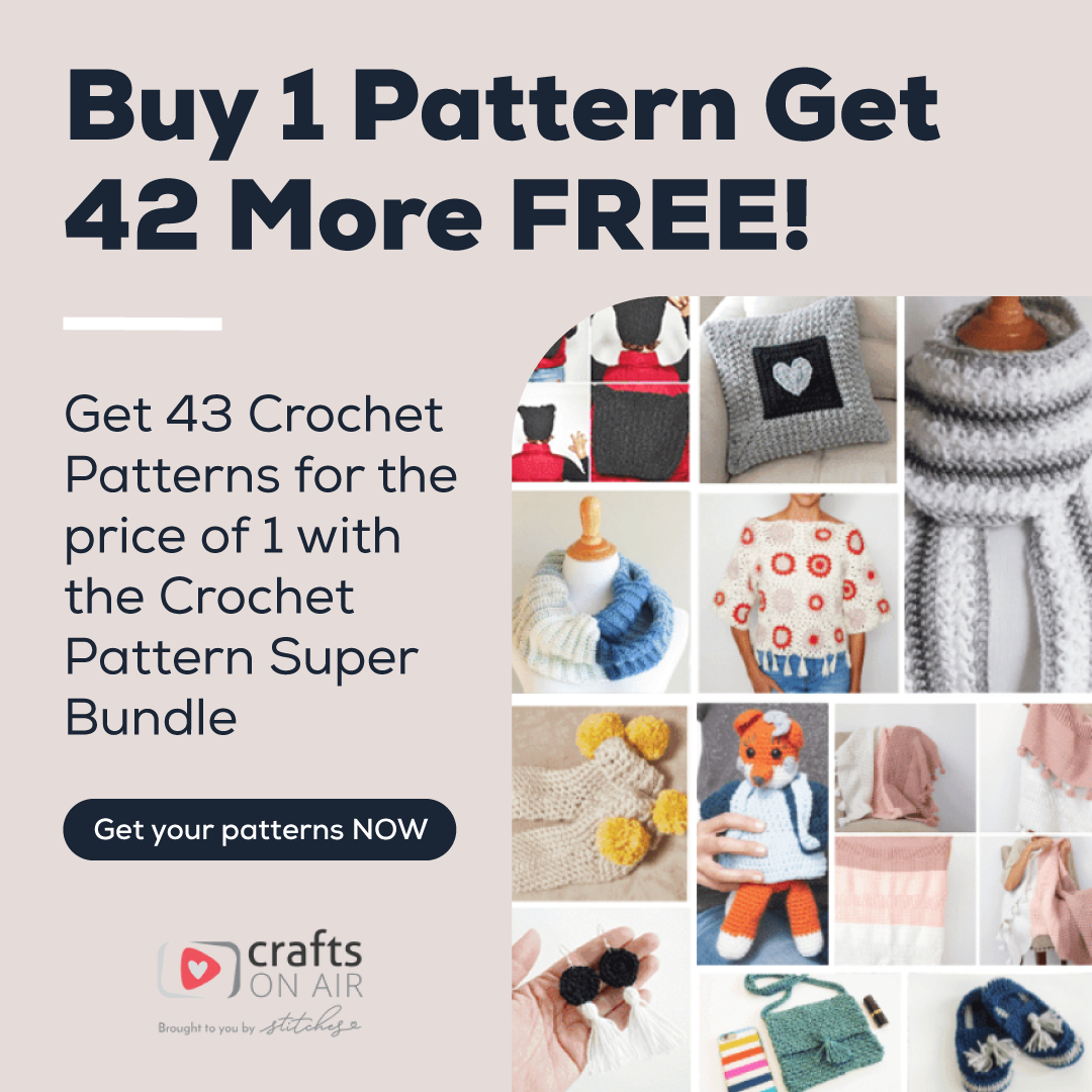 Crafts On Air/Stitches Pattern Bundle banner ad