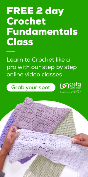Crochet Fundamentals On Demand banner ad