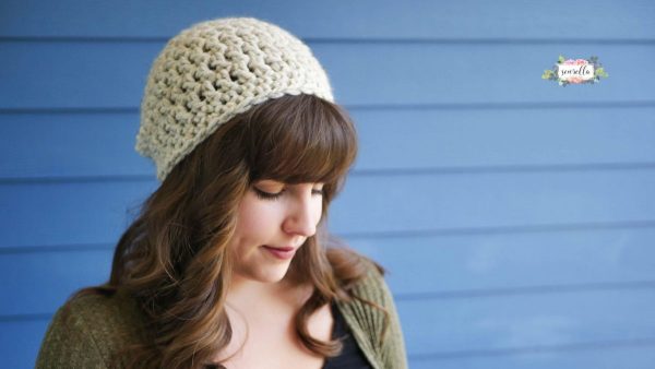 30 Minute Beginner Slouchy Crochet Hat