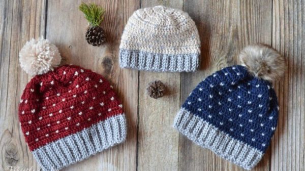 Crochet Snowfall Hat