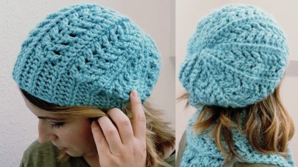 Go with the Flow Crochet Hat