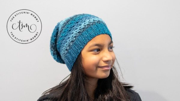 Helena Slouch Crochet Hat
