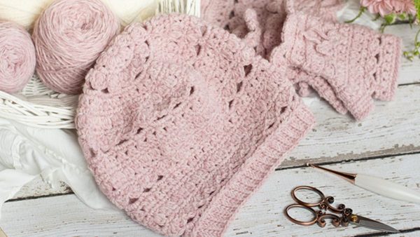 Secret Garden Slouch Crochet Hat