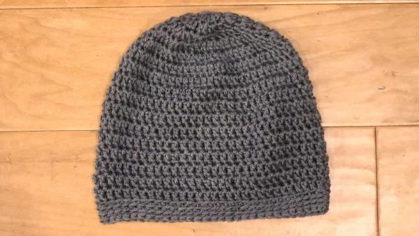Simple Slouchy Crochet Hat