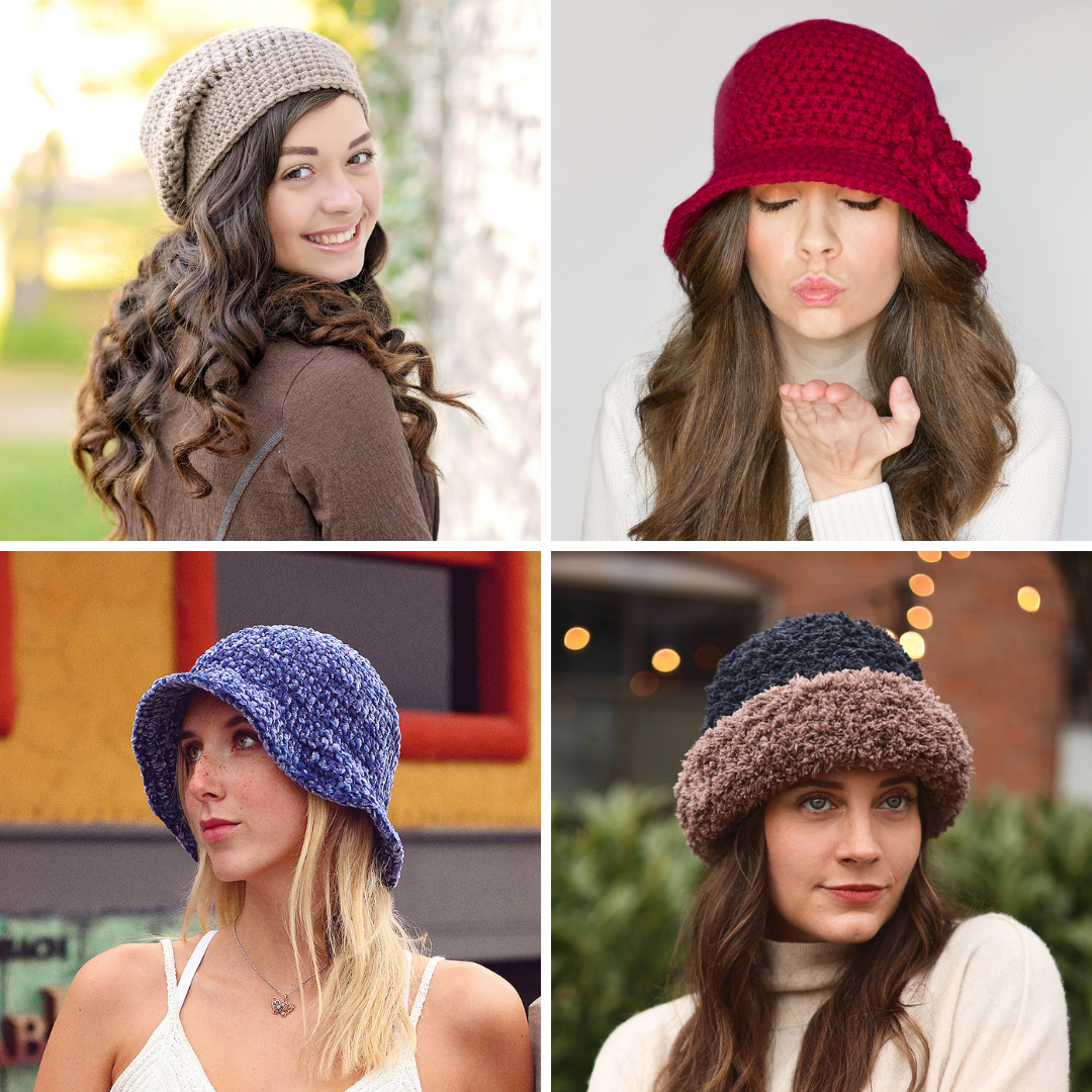 Fast and Easy Crochet Hats
