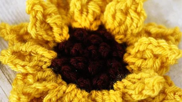 Crochet Sunflower 