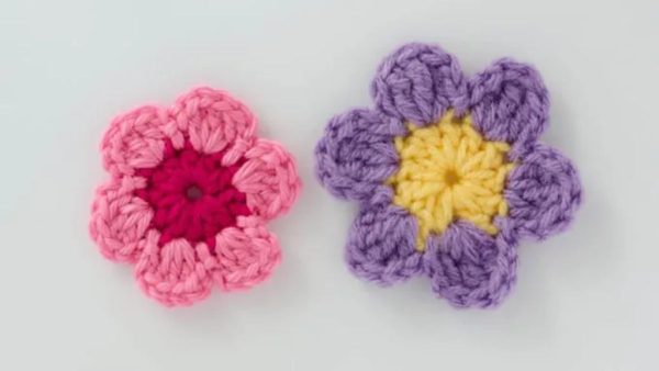 Easy Crochet Flower 