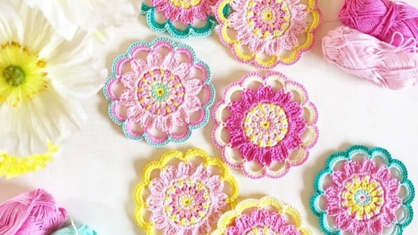 Happy Crochet Flower