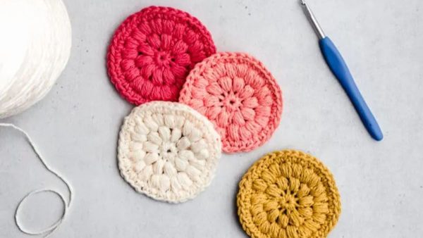 Reusable Cotton Crochet Face Scrubbies