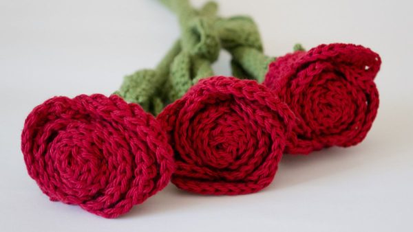  Crochet Roses
