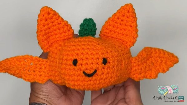 Crochet Bat Pumpkin