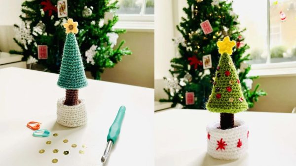 Christmas Tree Crochet Amigurumi