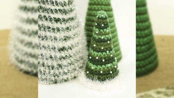 Crochet Cone Christmas Tree 