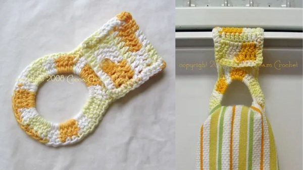 Basic Crochet Towel Ring