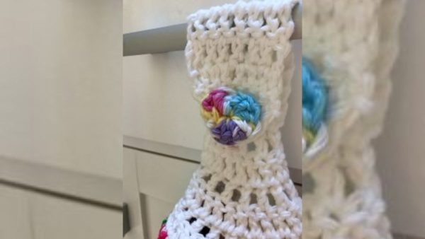 Beginner Crochet Towel Topper 