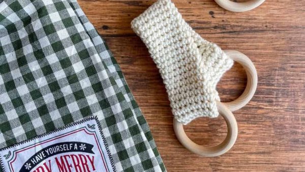 Crochet Pattern Towel Topper