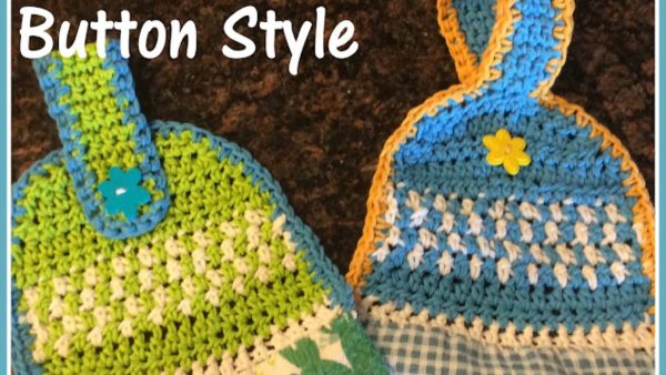 Crochet Dish Towel Toppers